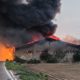 incendio nave València Alboraya