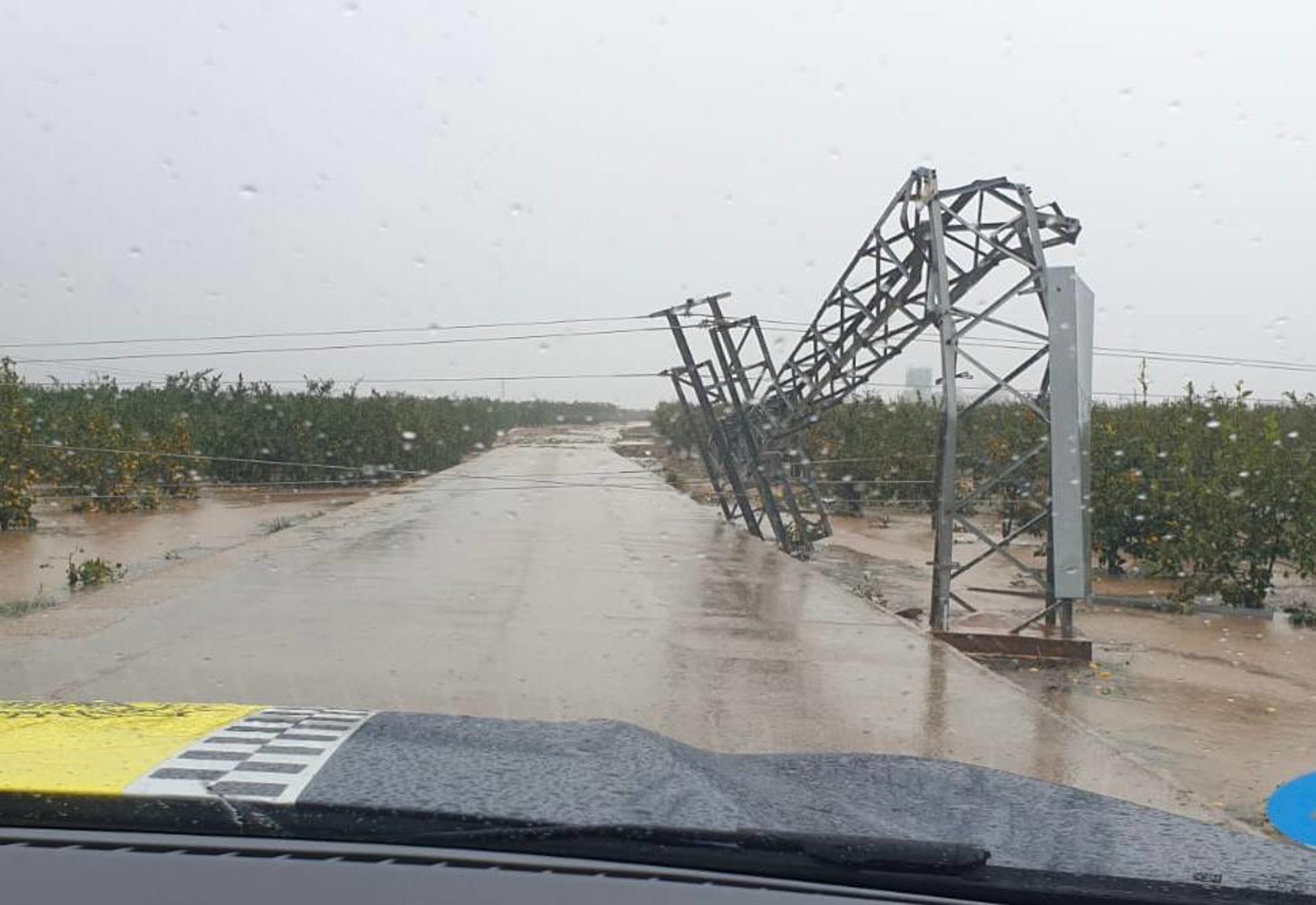 Carlet y Alginet tornado