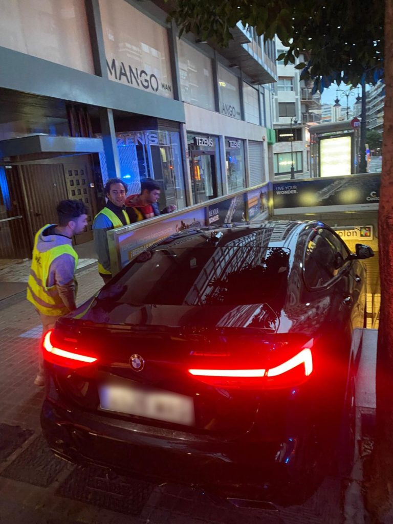 coche metro Colón Valencia 