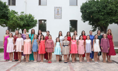 Candidatas Falleras Mayores de Valencia 2025 prensa