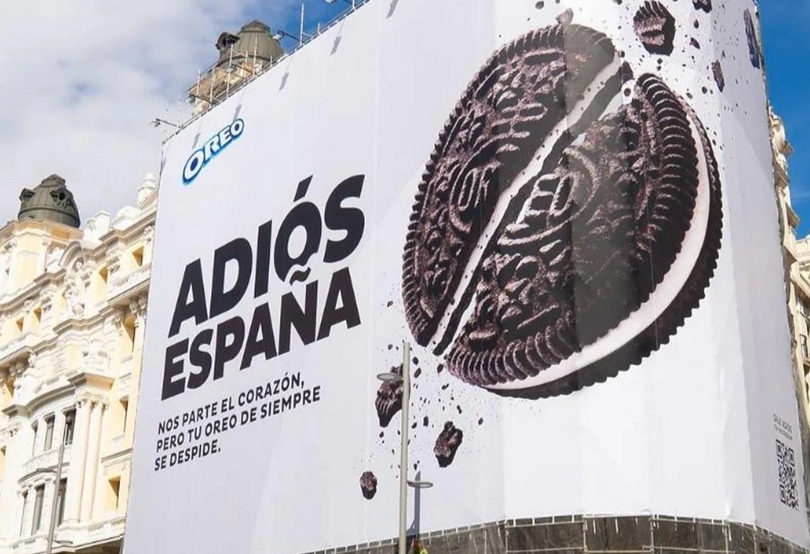 Oreo despedida de España