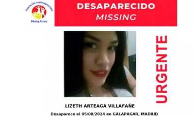 Liseth Arteaga desaparecida