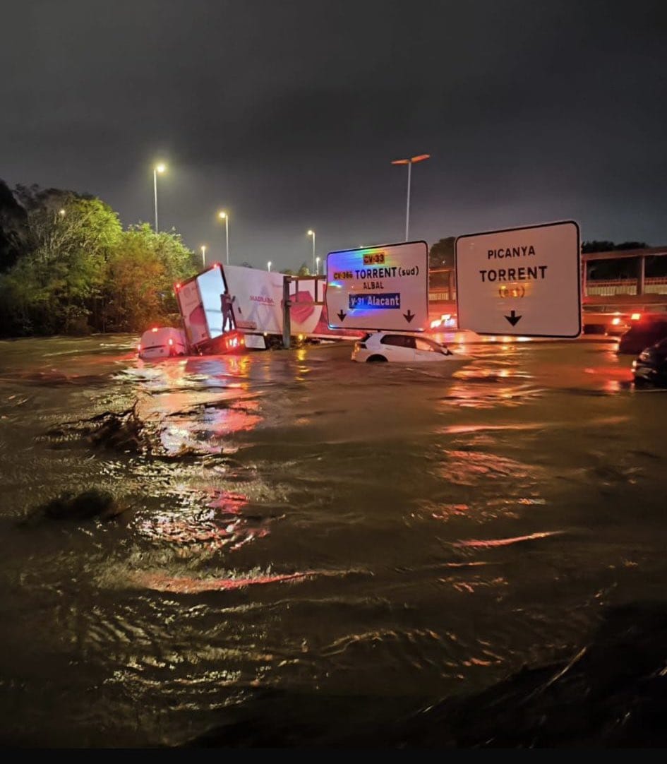 Valencia peor gota fría de la historia