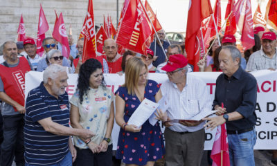 Jubilados Valencia concentración