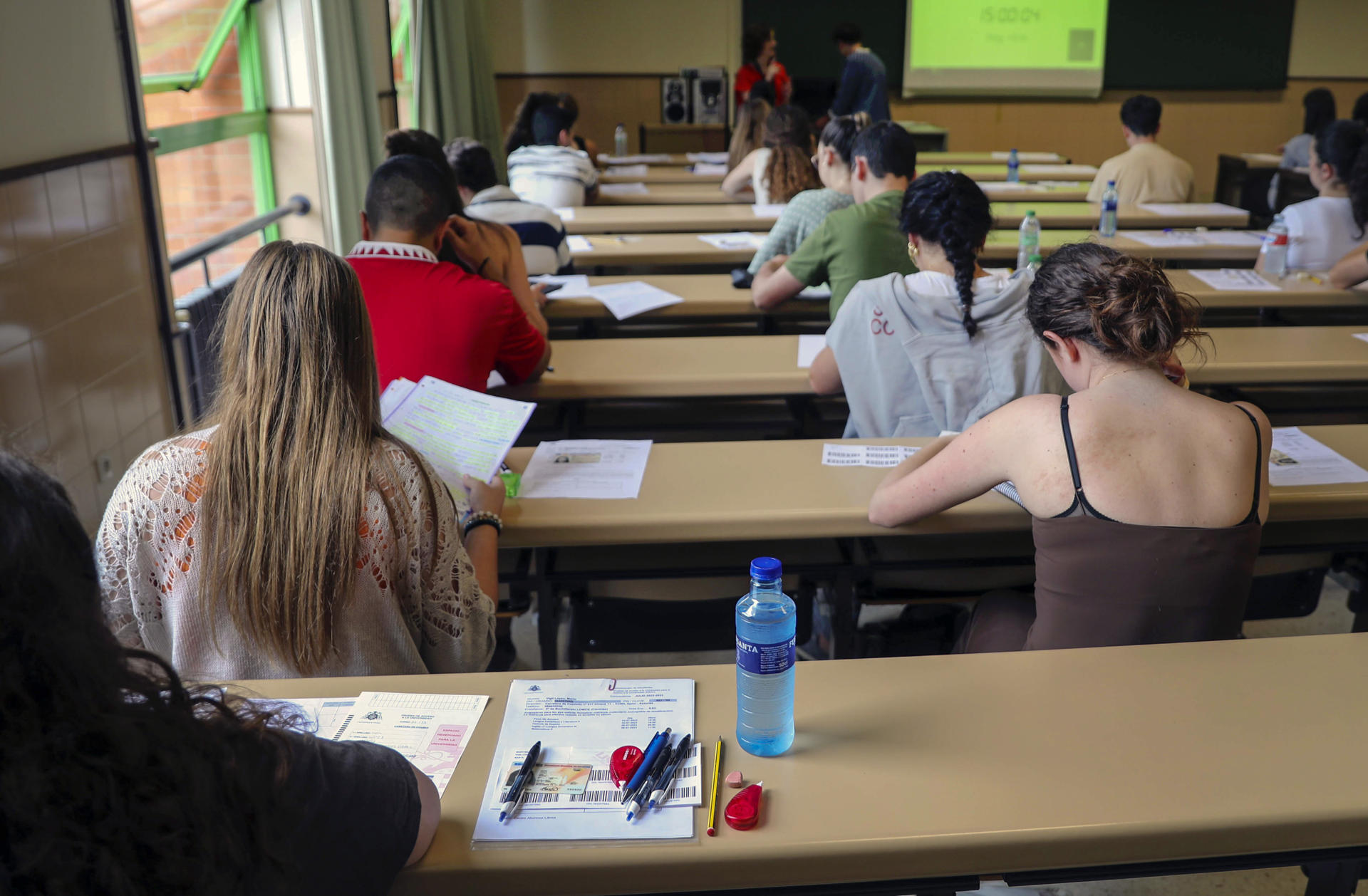 huelga Valencia estudiantes selectividad