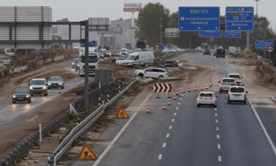 carreteras cortadas Comunitat Valenciana DANA