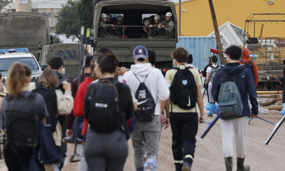 voluntarios zonas afectadas DANA