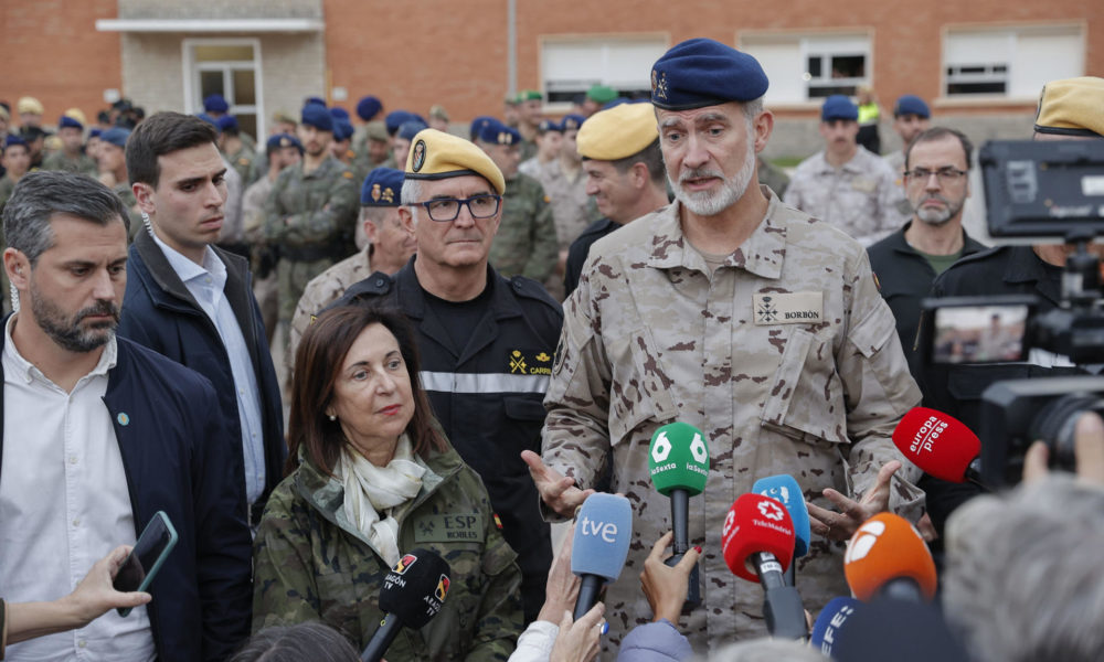 Rey Felipe visita Valencia DANA