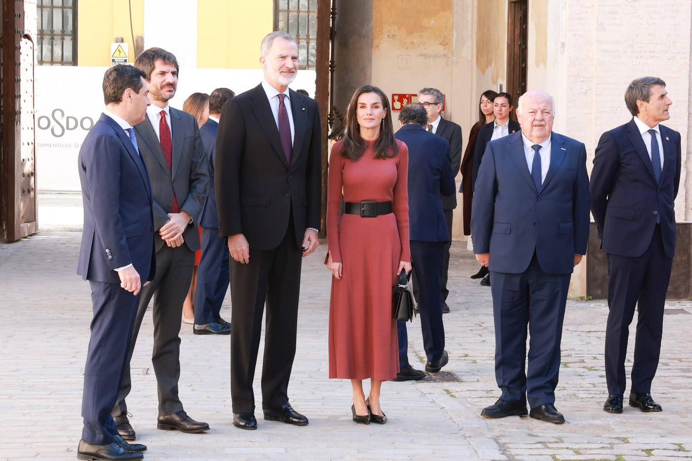 Letizia vestido Algemesí DANA