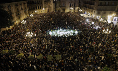 manifestación Mazón Valencia