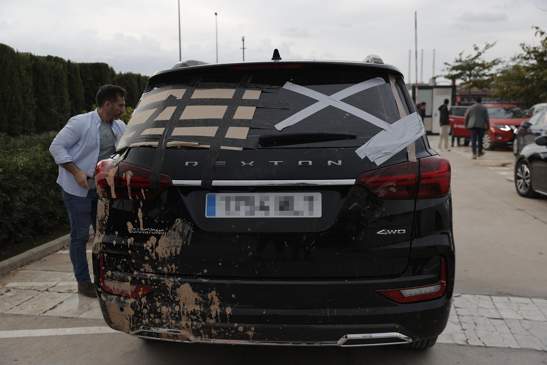 Detenidos Paiporta coche Pedro Sánchez