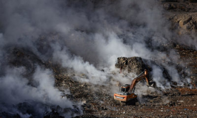 incendio vertedero Alberic