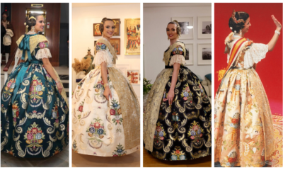 trajes falleras mayores de valencia exaltacion