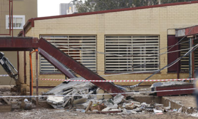 muerte trabajador colegio Massanassa dana