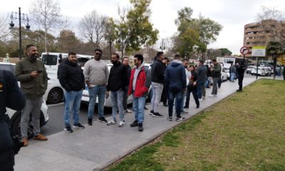 huelga de taxis en valencia