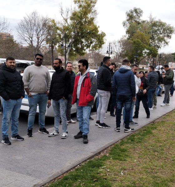 huelga de taxis en valencia