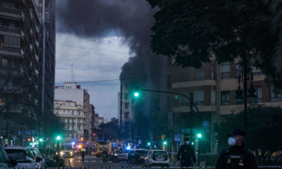 Incendio bingo Valencia