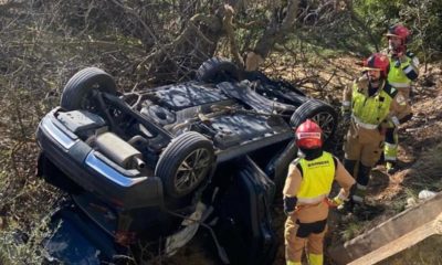 Fallecen dos mujeres accidente tráfico Vall d'Alba