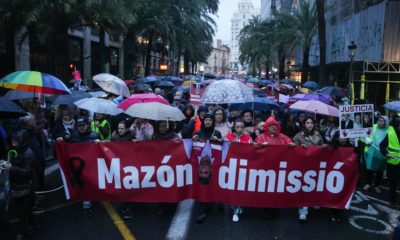 Cuarta manifestación dimisión Mazón