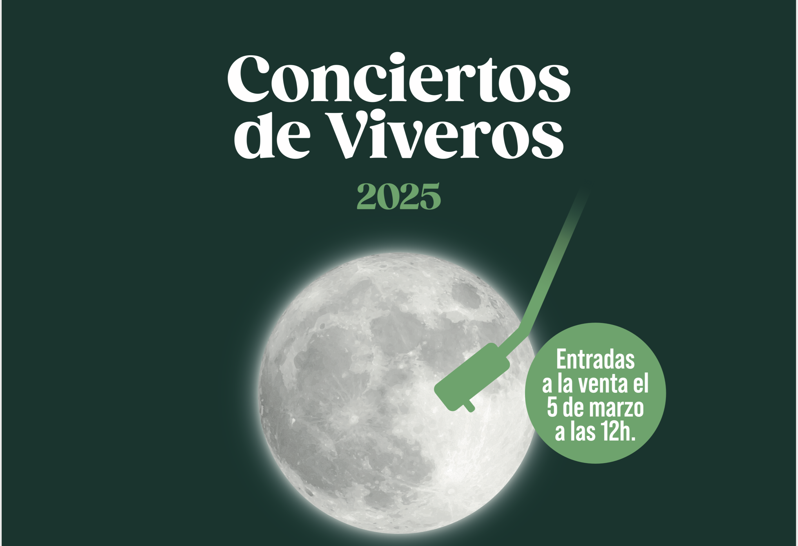 Conciertos de Viveros 2025