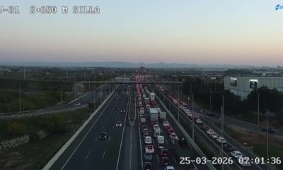 atascos kilométricos Valencia
