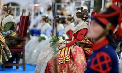 Lucía García traje Fuerzas Armadas