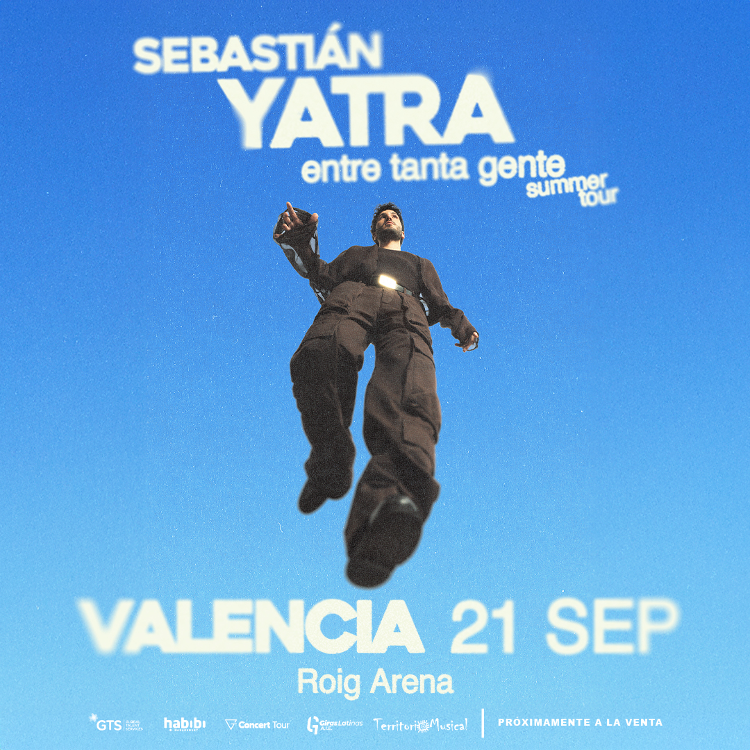 Sebastián Yatra concierto Valencia