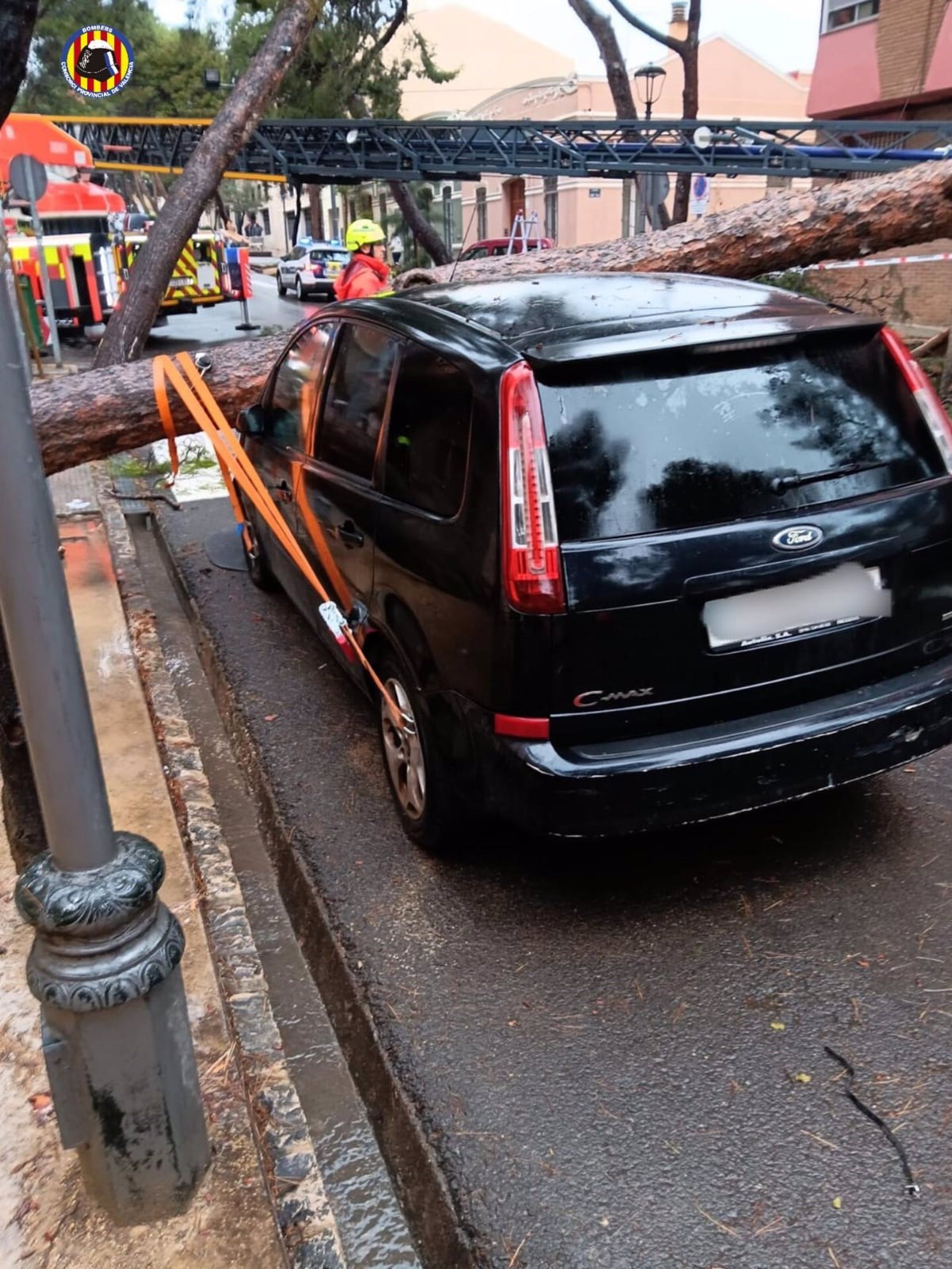 caída árbol godella temporal