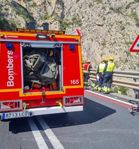 atropello ciclista Calpe