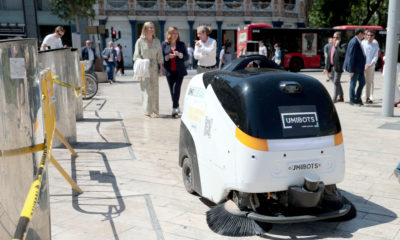 Robot limpieza calles de Valencia