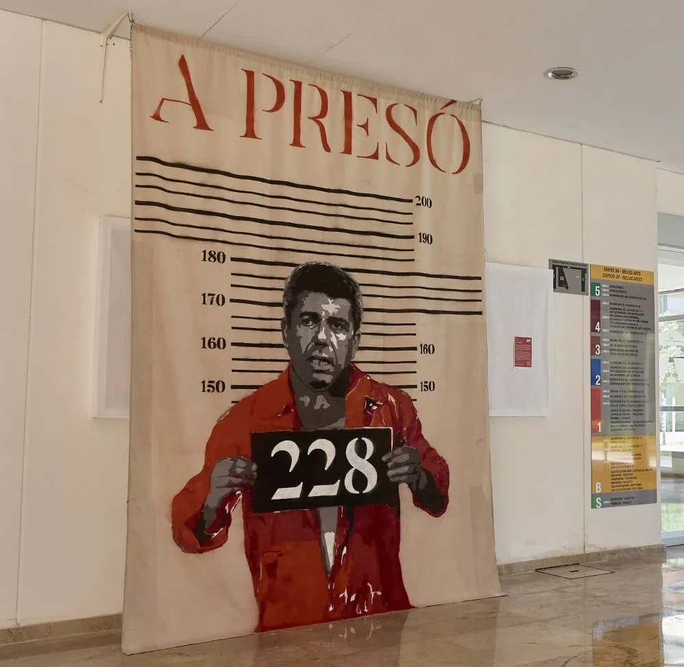 grafiti Carlos Mazón