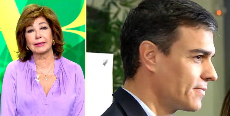 Ana Rosa Quintana críticas a Pedro Sánchez