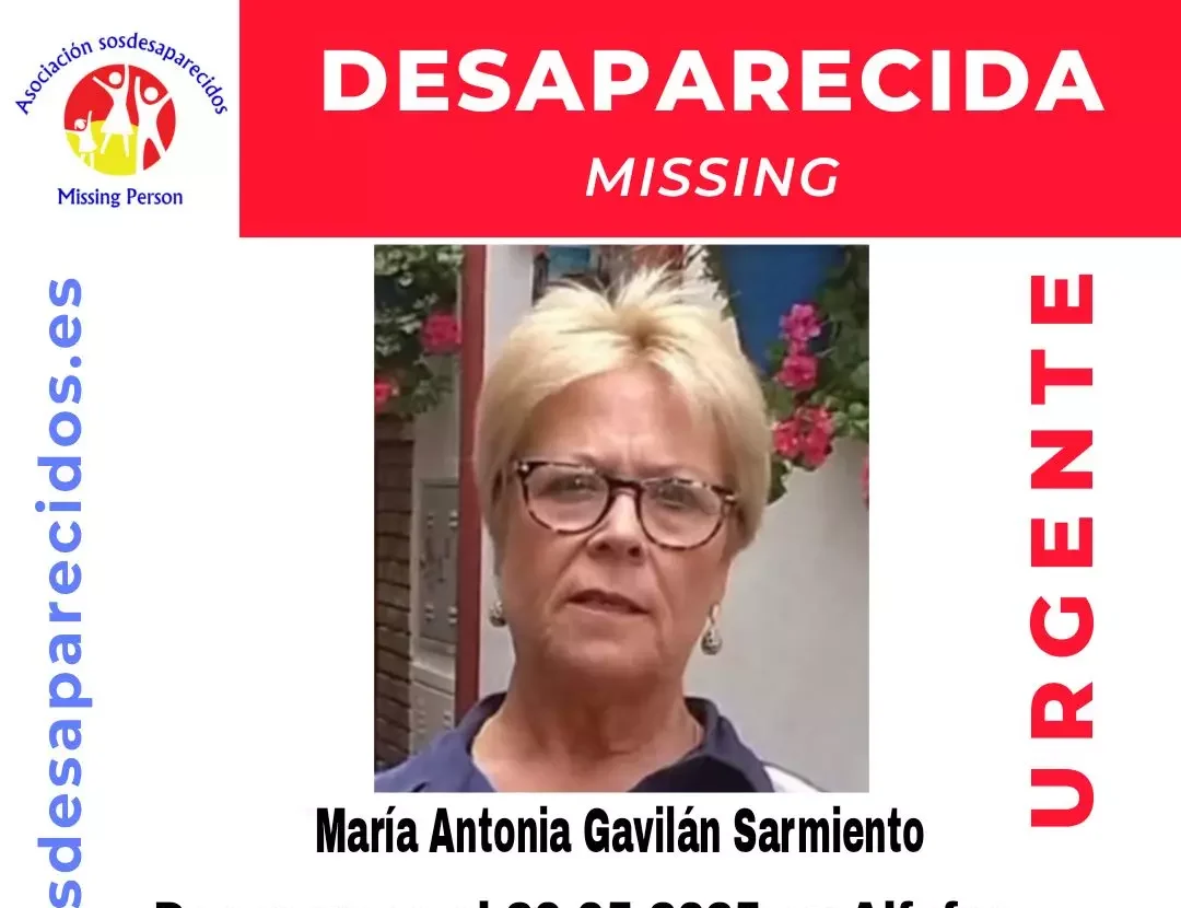 Desaparicida en Alfafar