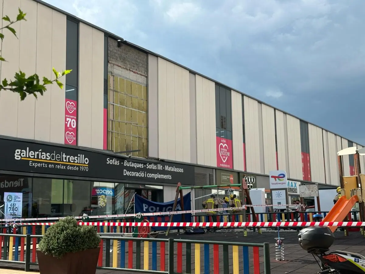 muere centro comercial Sabadell