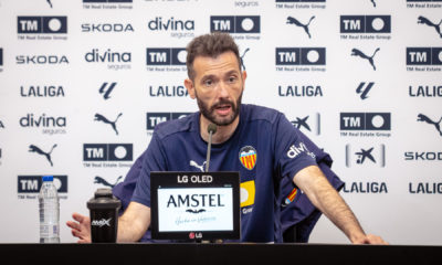 Corberán, entrenador del Valencia CF. Valencia CF
