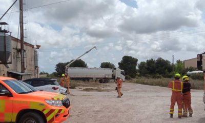 Electrocutado línea tensión Bétera
