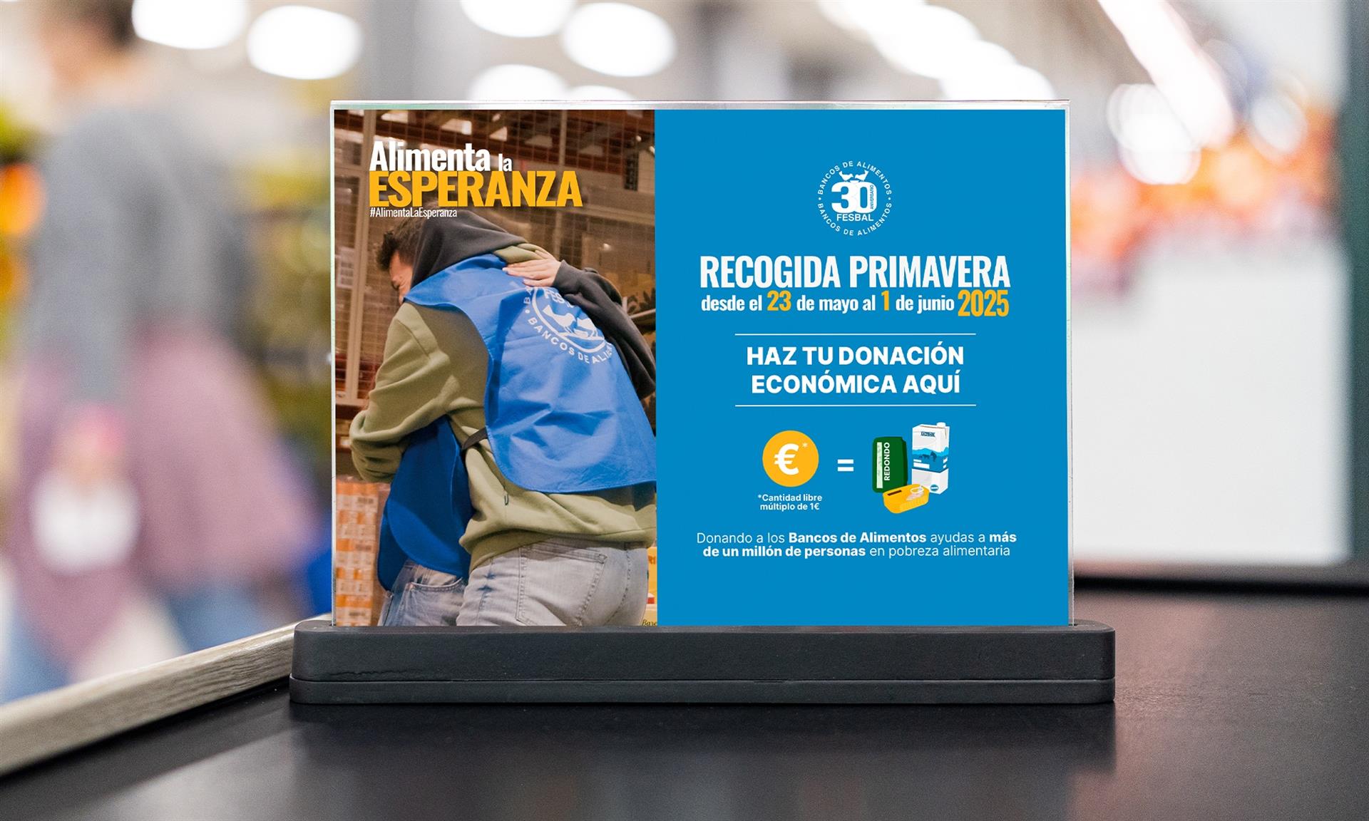 Mercadona participa en la Recogida Primavera 2025 junto a FESBAL para apoyar a los Bancos de Alimentos