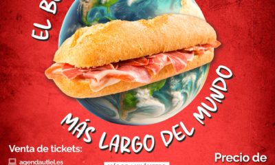 Bocadillo jamón Requena