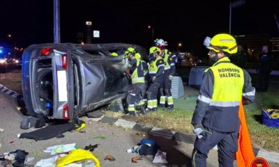 Rescate accidente de coche Valencia