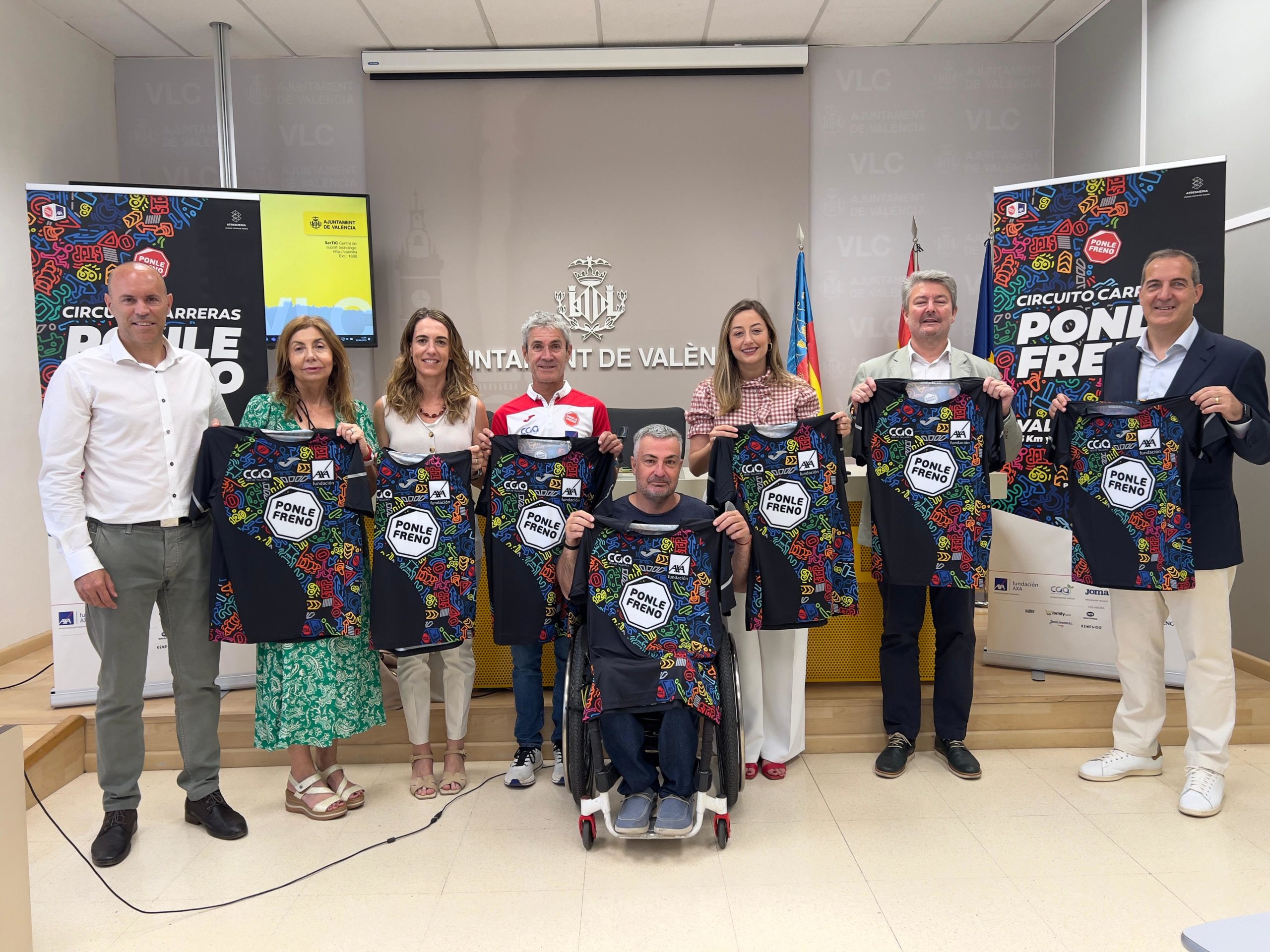 Carrera “Ponle freno” en Valencia
