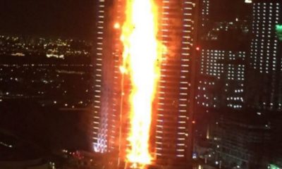 incendio rascacielos Dubái