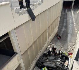 María Roberts accidente