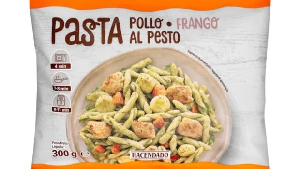 Pasta con pollo Mercadona