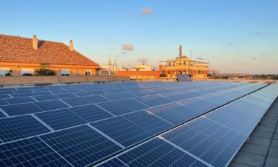 Placas solares edificios València