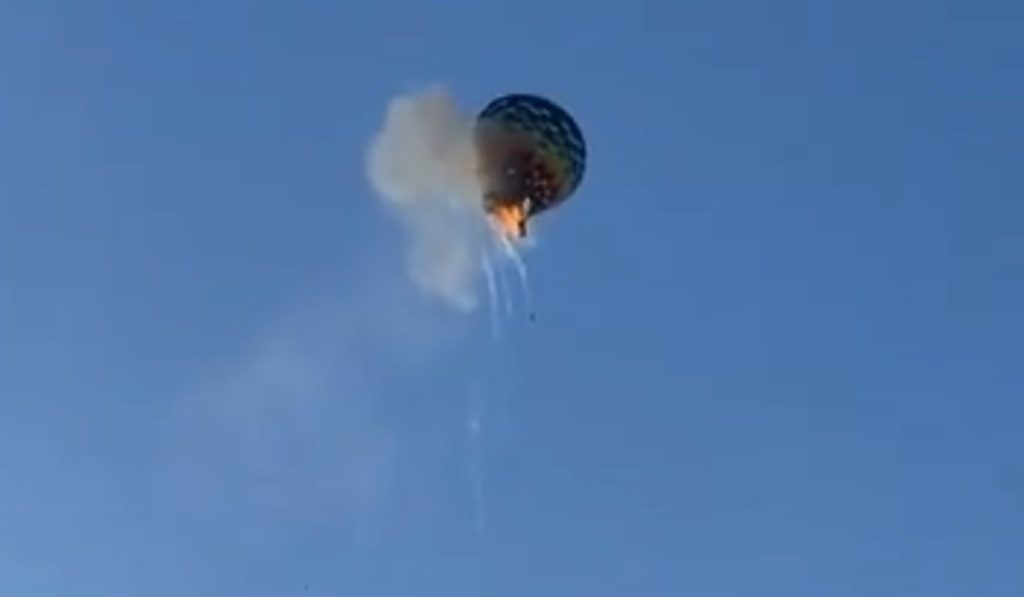 accidente globo aerostático Brasil