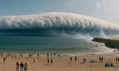 tsunami nubes Portugal