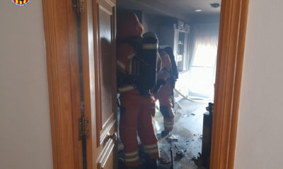 Incendio de vivenda Canet de Berenguer