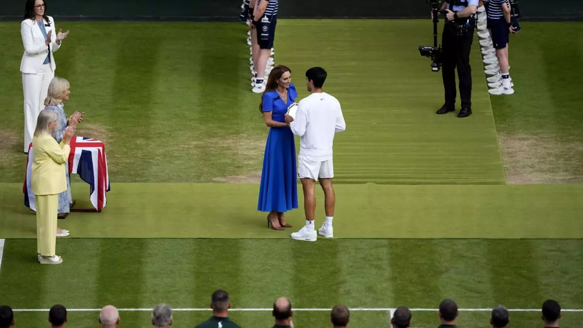 Alcaraz Kate Middleton