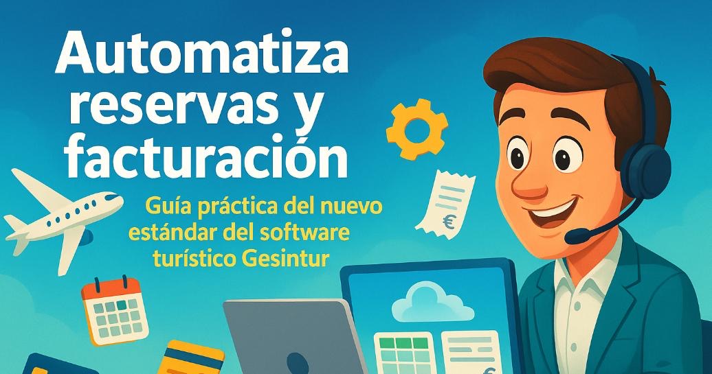 Automatiza reservas y facturación: guía práctica del nuevo estándar del software turístico Gesintur
