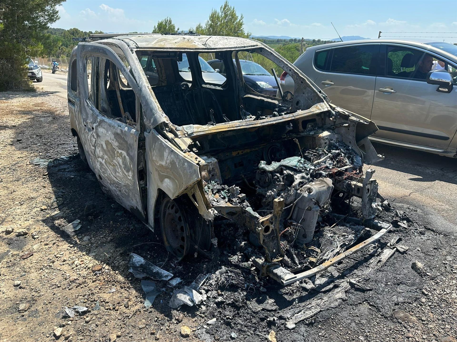 incendio coche Torrente